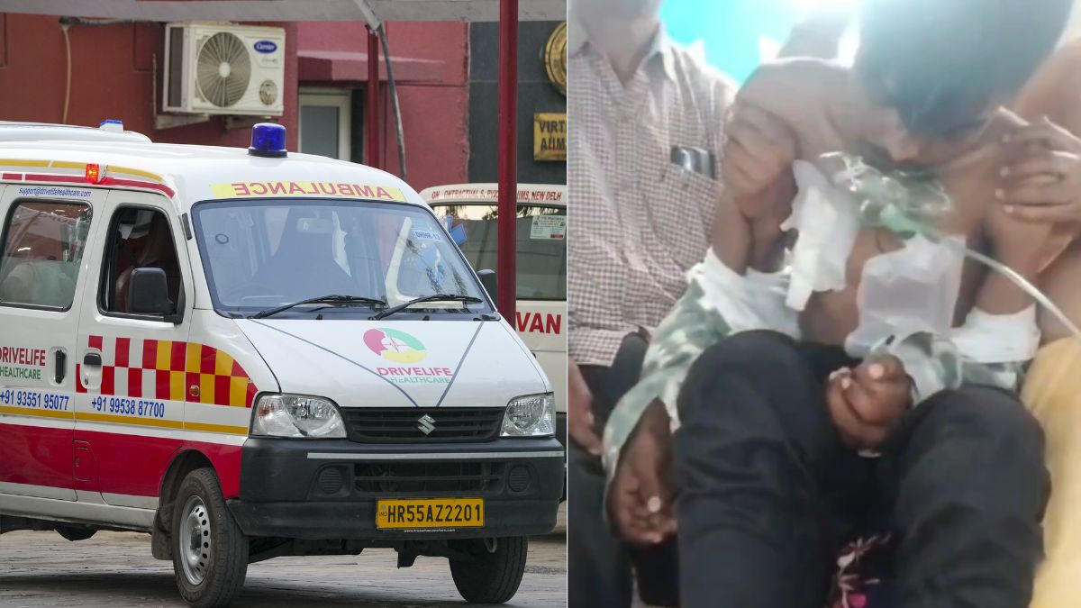 मां की गोद में तड़पता रहा बेटा, एंबुलेंस का ऑक्सीजन खत्म होने से 21 साल के लड़के की मौत, वीडियो वायरल | Madhya Pradesh 21-Year-Old Dies in Mother's Lap as Ambulance Oxygen