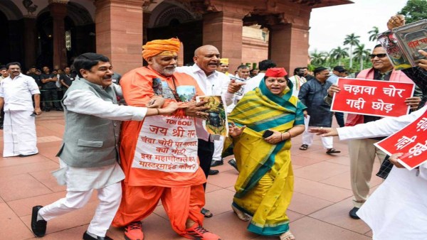 Pappu Yadav Ram Mandir protest