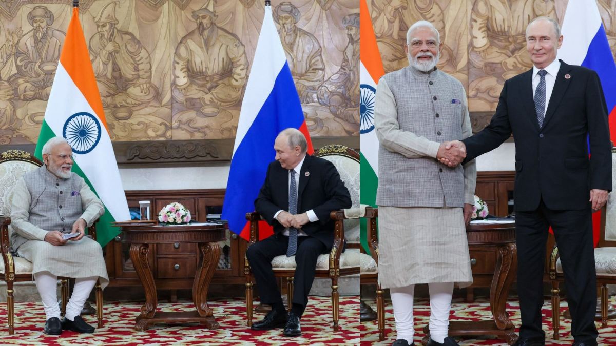पुतिन से गले मिले मोदी, दुनिया देखती रह गई अमेरिका की त्यौरियां!