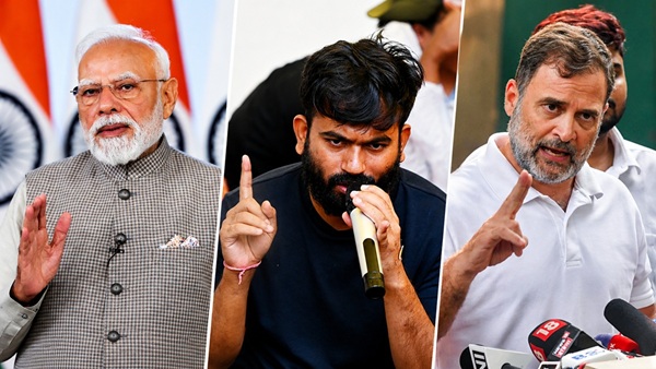 PM Modi Rahul Gandhi Abhijeet Dipke C-Voter survey Youth popularity paper leak