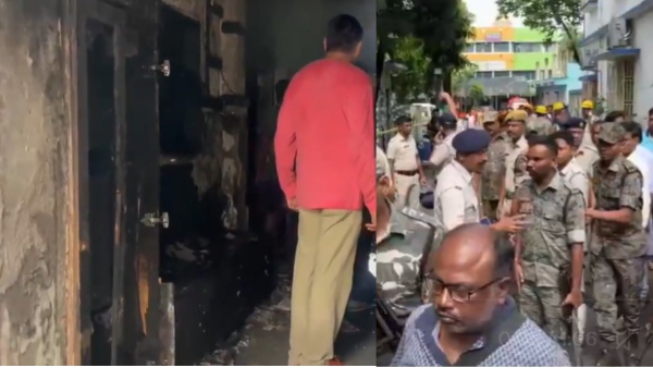 Tarapith hotel fire Birbhum