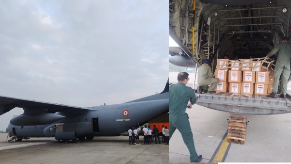 India sends fifth relief flight to Nepal