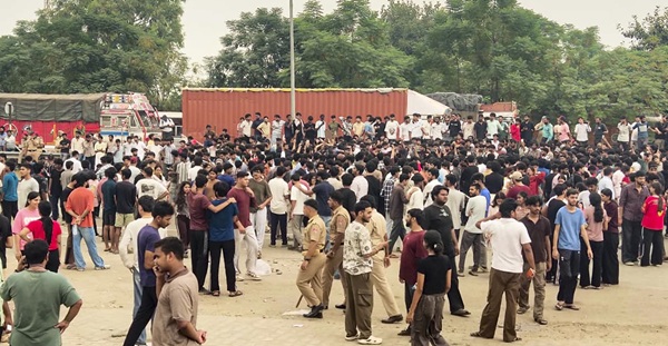 Lovely Professional University protest Lovely Professional University protest
