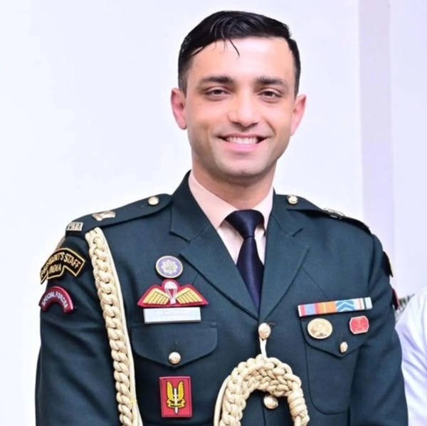 Major Rishabh Singh Sambyal