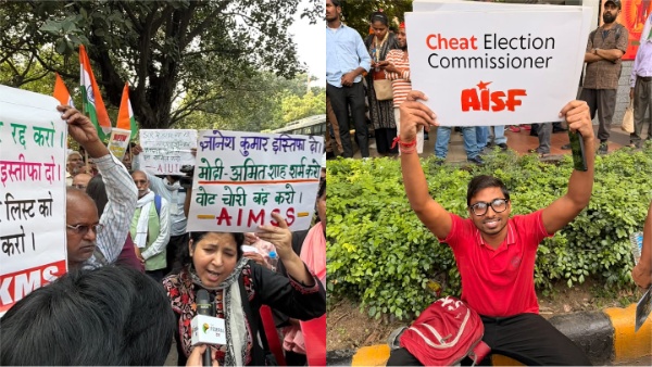 Protests against SIR Protests against SIR