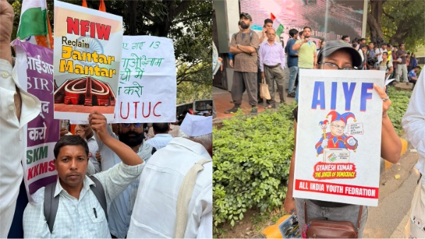 Protests against SIR Protests against SIR