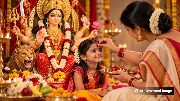 Shardiya Navratri 2026 Ashtami and Navami Date