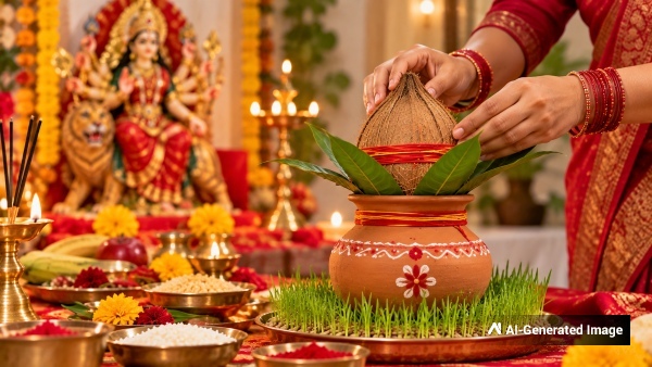 Shardiya Navratri 2026 Ghatasthapana