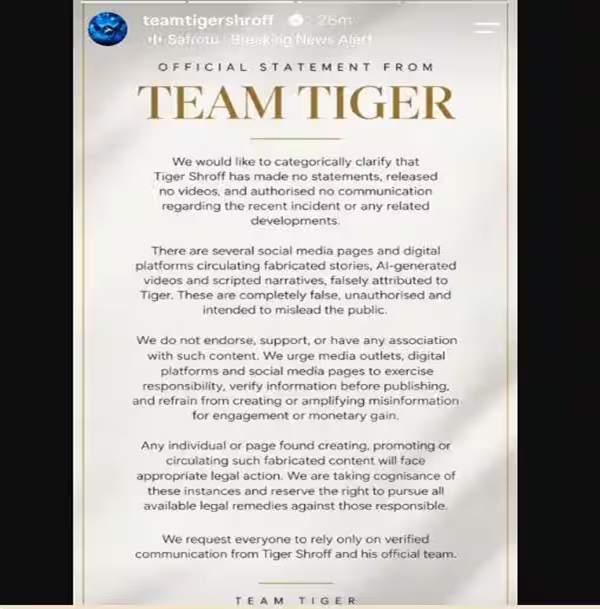 Tiger Shroff