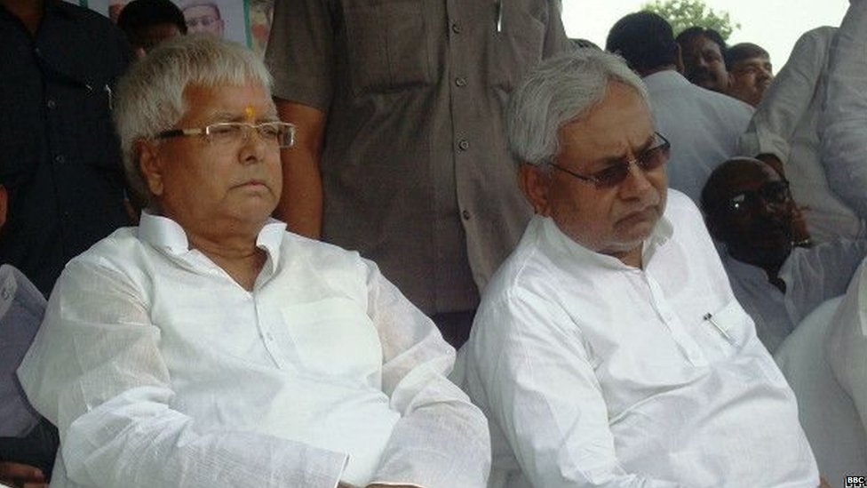 लालू प्रसाद यादव और नीतीश कुमार