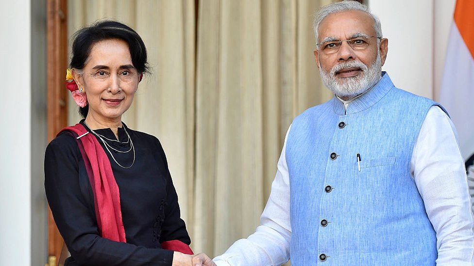 नरेंद्र मोदी और सू ची