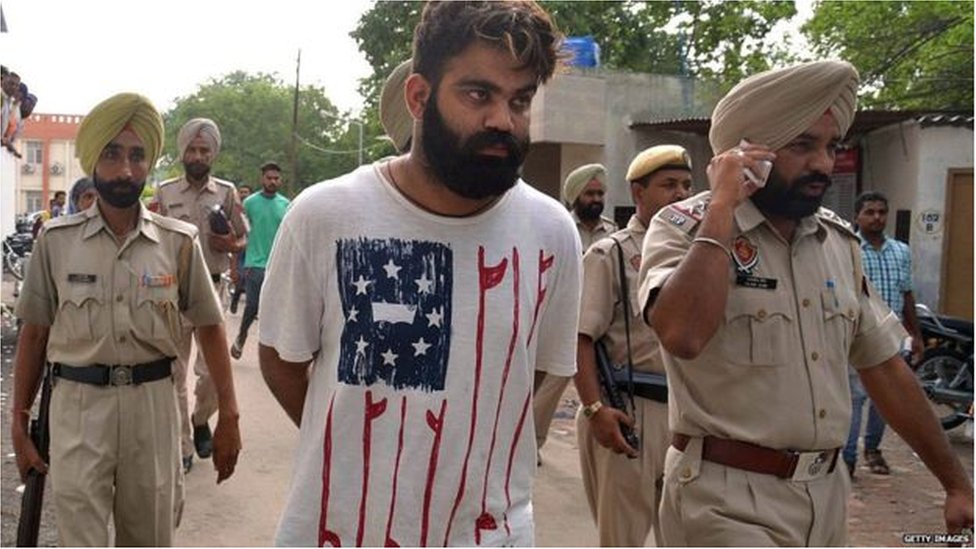 पंजाब के गैंगस्टर जगदीप सिंह जग्गू की गिरफ़्तारी की तस्वीर पंजाब के गैंगस्टर जगदीप सिंह जग्गू की गिरफ़्तारी की तस्वीर
