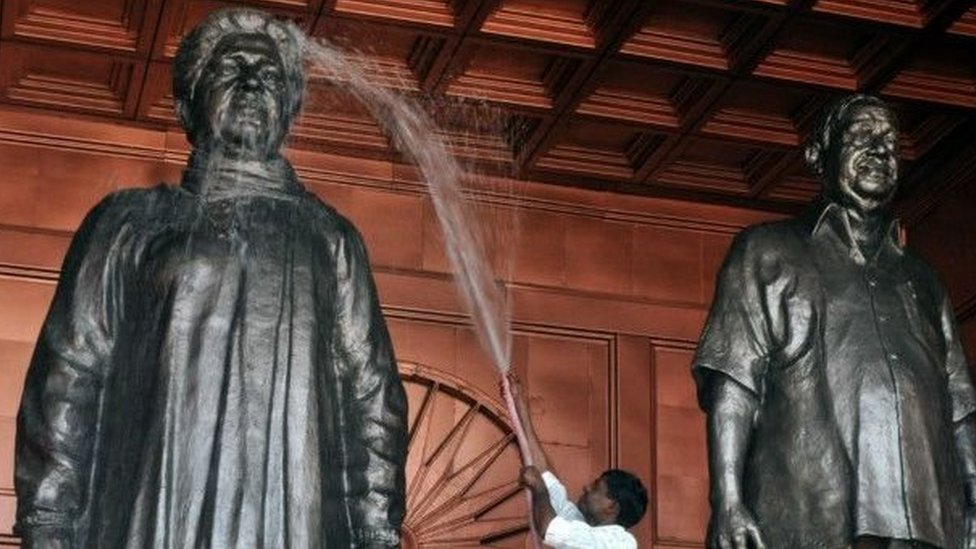 कांशीरामा और मायावती