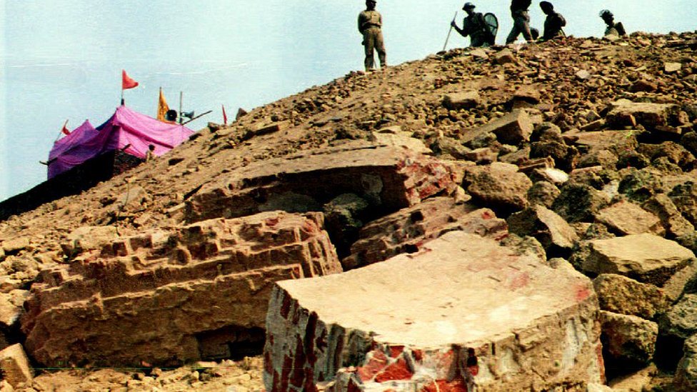अयोध्या विवाद, राम जन्मभूमि, बाबरी मस्जिद, घटनाचक्र