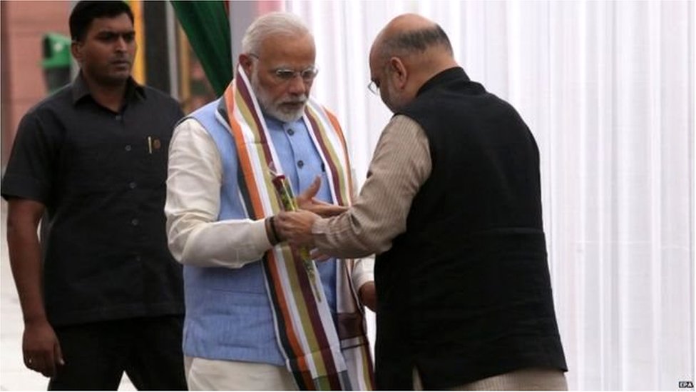 प्रधानमंत्री नरेंद्र मोदी, अमित शाह