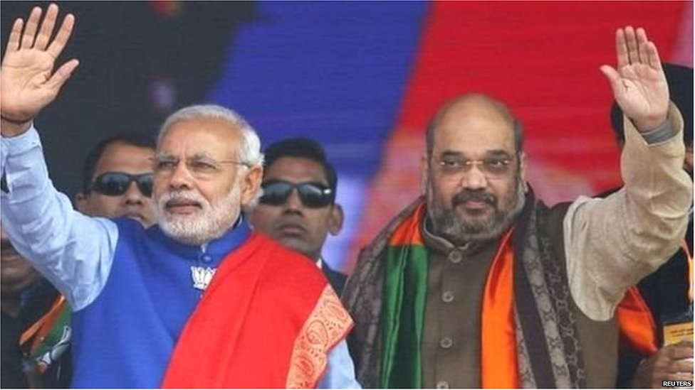 नरेंद्र मोदी और अमित शाह