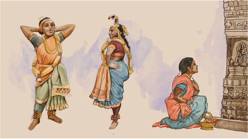 देवदासी प्रथा का चित्र देवदासी प्रथा का चित्र