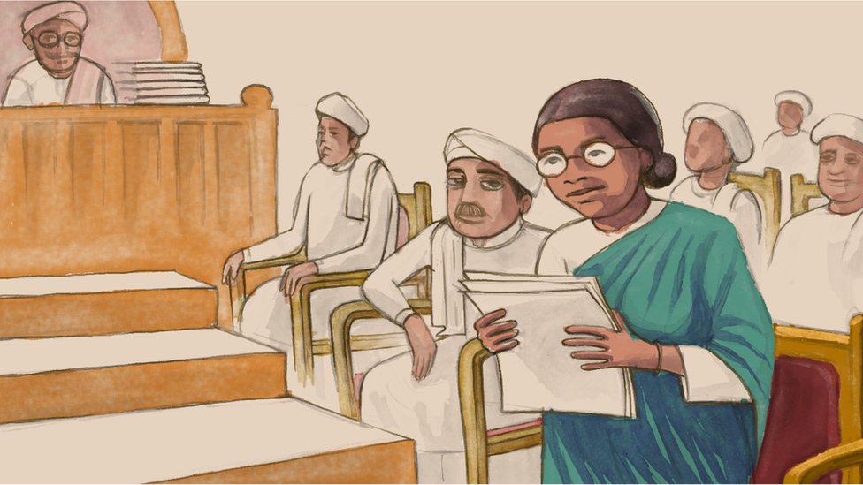 मुथुलक्ष्मी रेड्डी का चित्र मुथुलक्ष्मी रेड्डी का चित्र