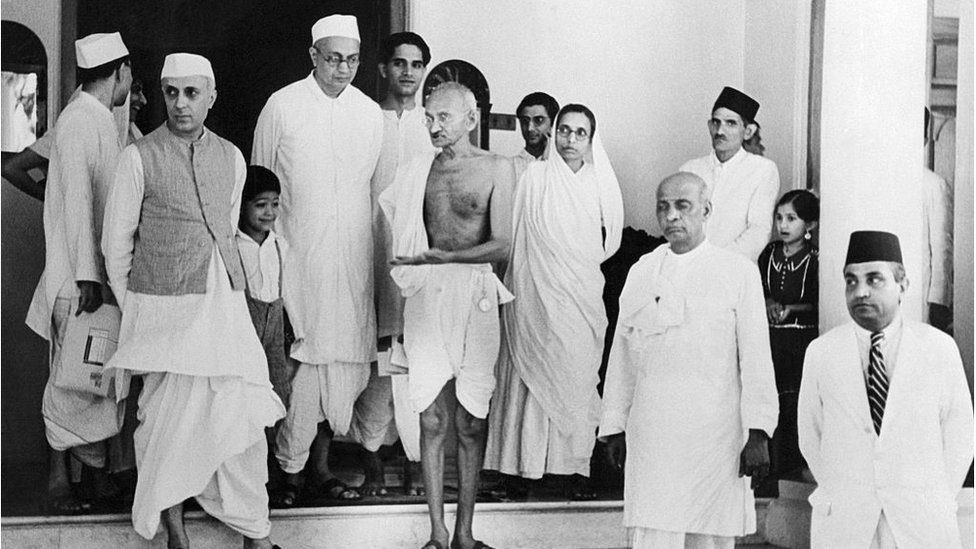 नेहरू, गांधी और पटेल