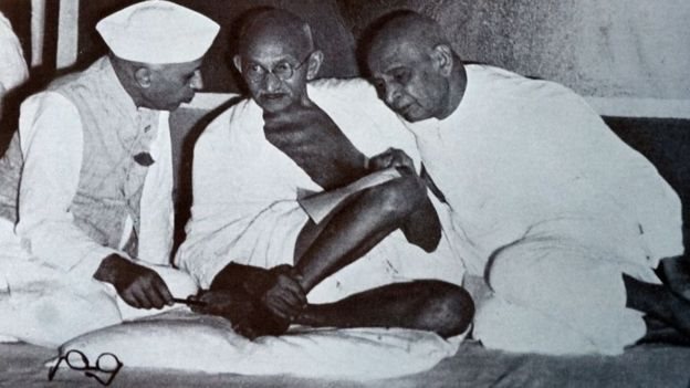 नेहरू, गांधी और पटेल नेहरू, गांधी और पटेल
