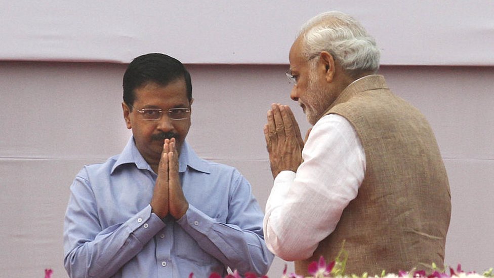 केजरीवाल और मोदी