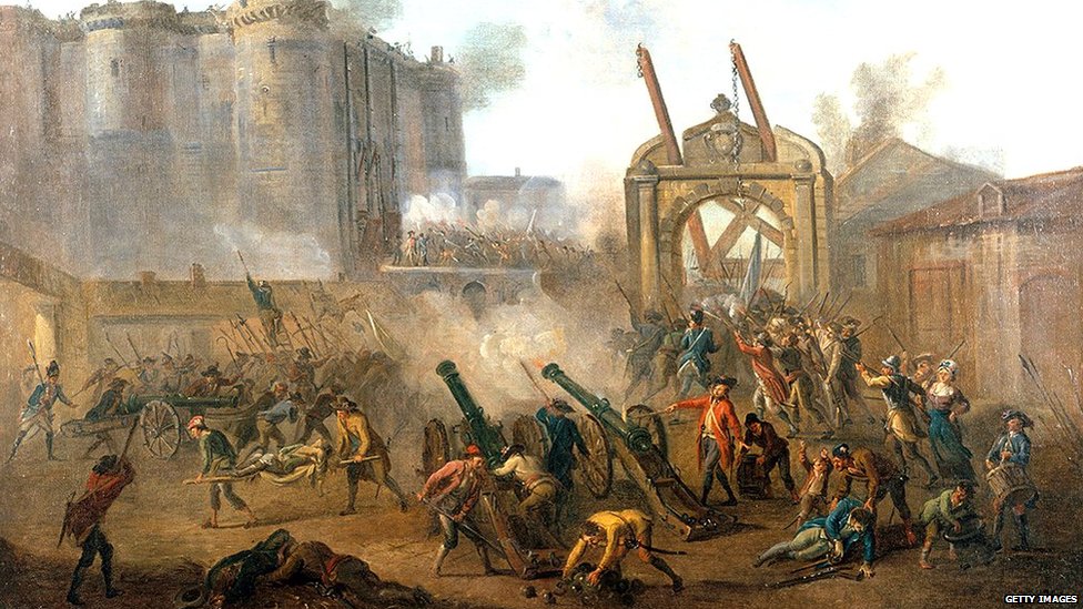 क्रांतिकारियों का बास्तील पर धावा- 14 जुलाई 1789