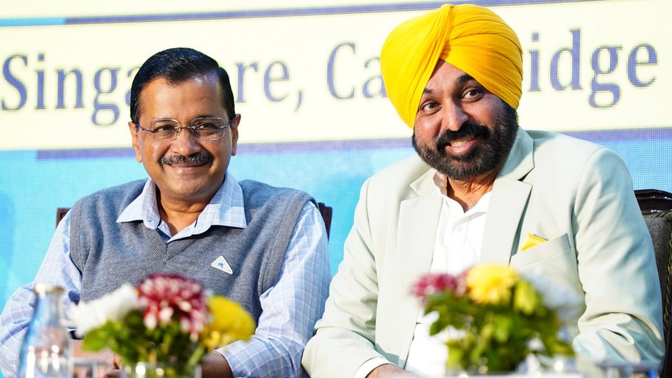 पंजाब में आम आदमी पार्टी की सरकार