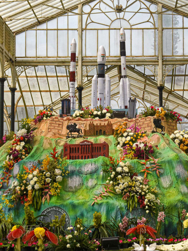 Republic day lalbagh flower show 2023