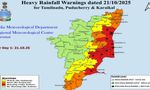 Tamil Nadu Weather: Heavy Rains in 25 Dists, 8 on Red Alert; Threatens To Dampen Diwali Sparkle