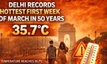 Delhi Weather Report: IMD Data Shows Heat Surge Across North India: Delhi Logs Record March Heat