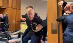 Clash At Capitol: Protester Injured After Disrupting Senate Armed Services Hearing