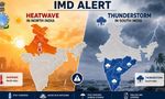 IMD Flags Extreme Weather Divide: Heatwave In North, Thunderstorms To Lash Southern States