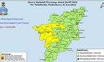 Tamil Nadu Weather Update: Yellow Alert Issued For 7 Districts; Heavy Rain, Thunderstorms Likely