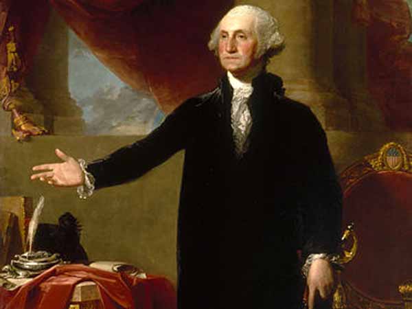 George Washington got re-elected as US Prez