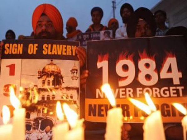 Protest against anti-Sikh riots of 1984 
