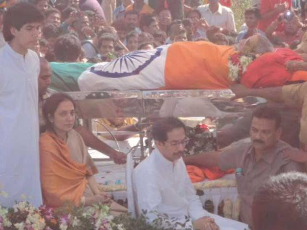 The Thackerays with their leader