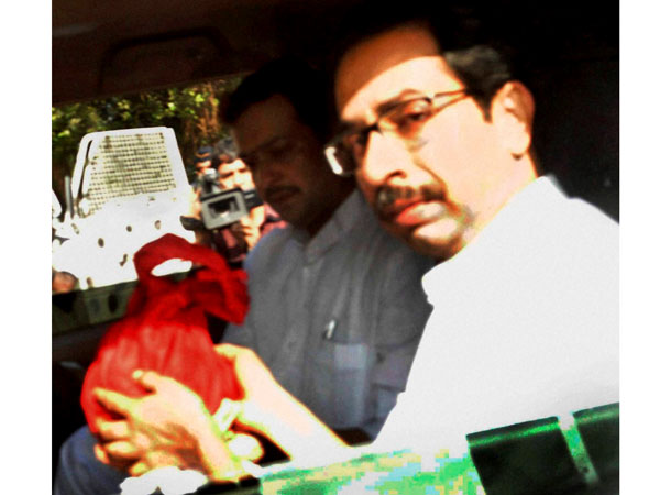 Bal Thackeray's ashes kept at Sena Bhavan