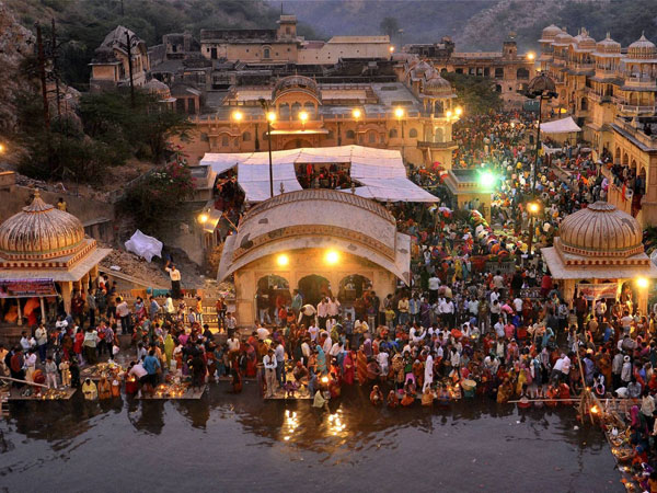 Chhath Puja celebration in Jaipur