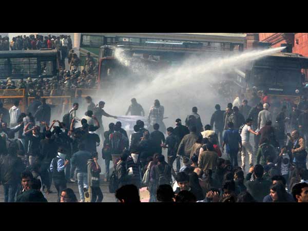 Police actions against protesters