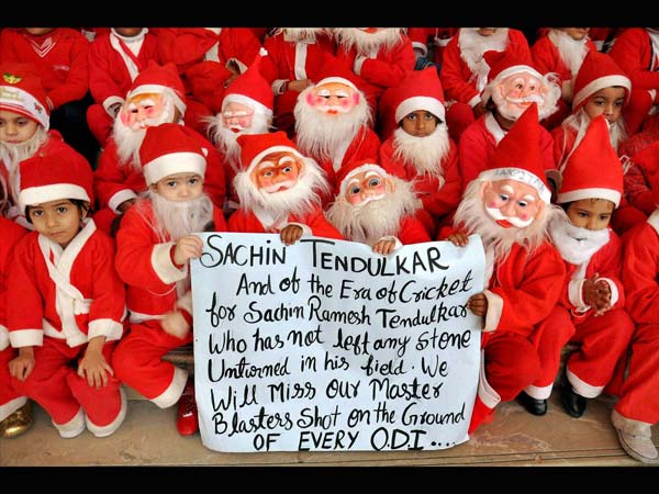 A Christmas message for Sachin Tendulkar