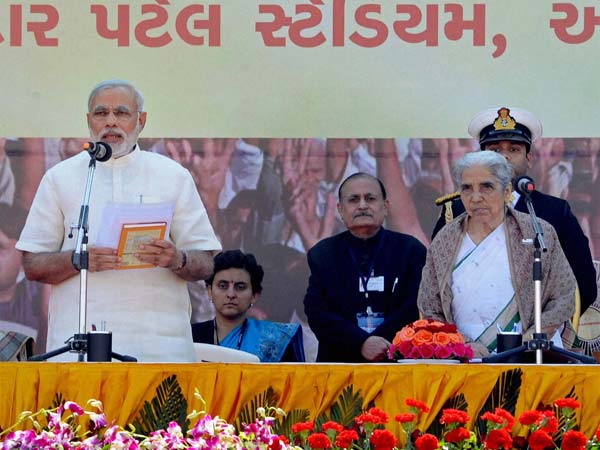 Narendra Modi becomes Gujarat CM for 4th successive term