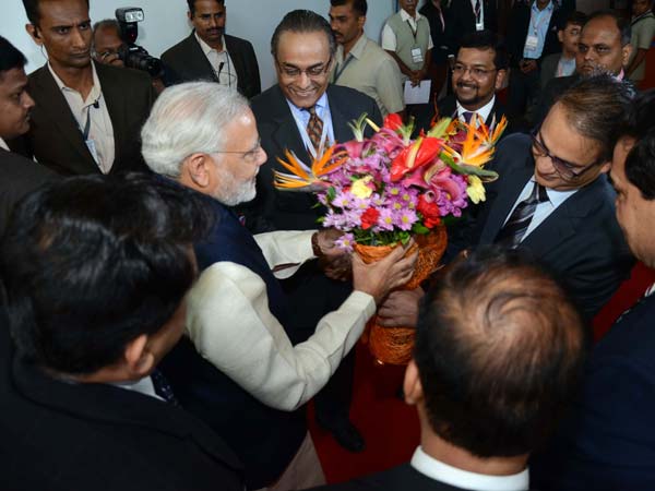 Narendra Modi at Vibrant Gujarat Global Investors Summit