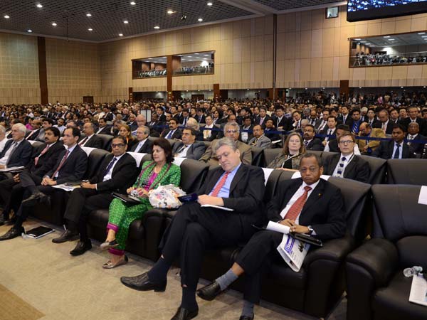 Delegates at Vibrant Gujarat Global Investors Summit