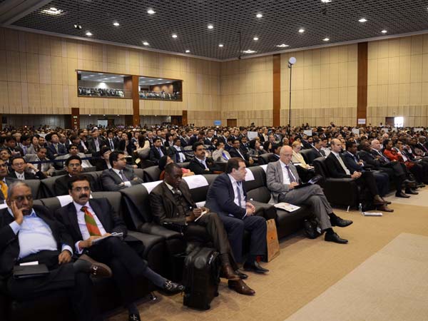 Delegates at Vibrant Gujarat Global Investors Summit