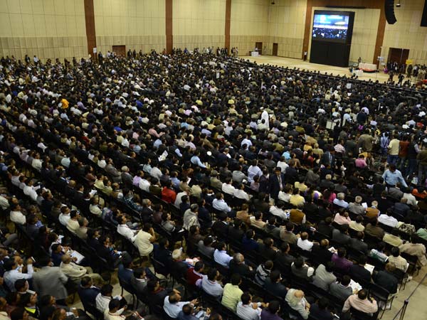 Delegates at Vibrant Gujarat Global Investors Summit