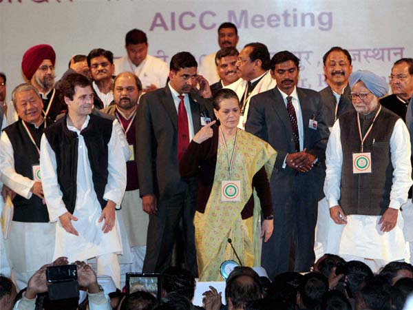 The Gandhis at Chintan Shivir