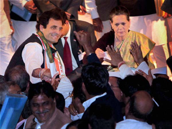 Rahul's elevation, celebration time for Congress