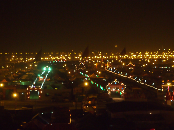 Starry nights at Kumbh Mela 