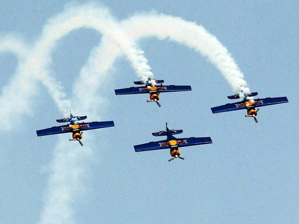 Flying Bulls Zlin 50LX single-engine