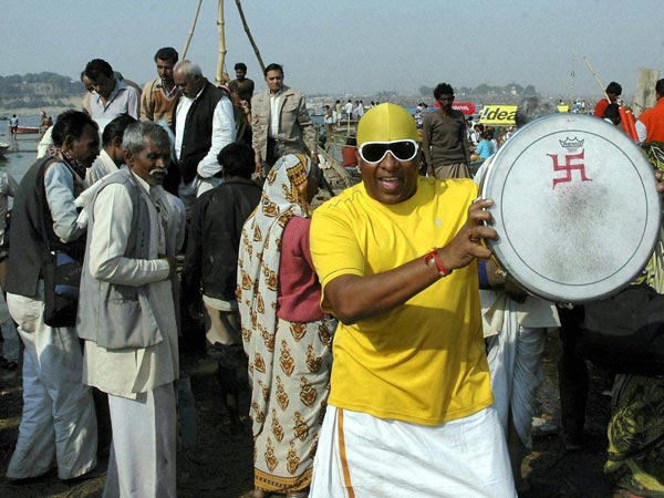 Devotees on the occasion of Kumbh Mela